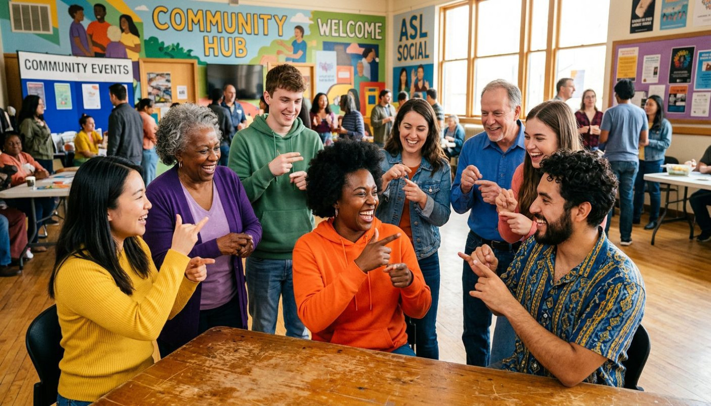 Comment les associations soutiennent-elles l'intégration sociale des sourds ?